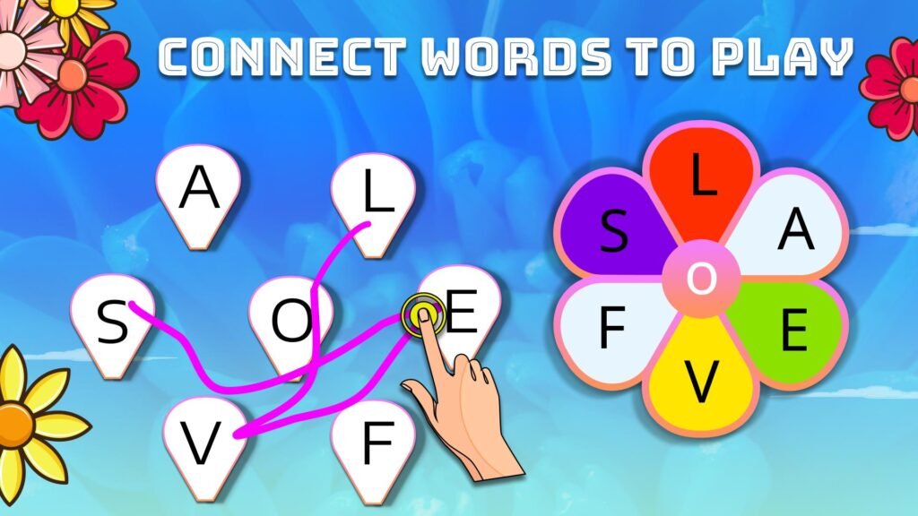 How to Play Blossom Word Puzzle